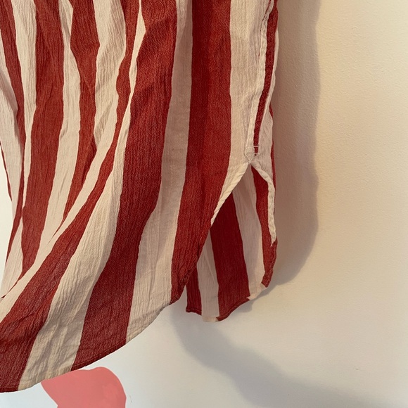 Madewell xs oversized striped button down - Picture 4 of 4